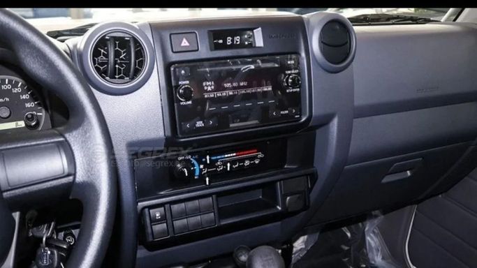 New Toyota Land Cruiser 70 Series Facelift 2, 4.5 l, 2024 in Dubai by Mohamed Hakim Motors, White color. GCC Specs | AUTO.AE