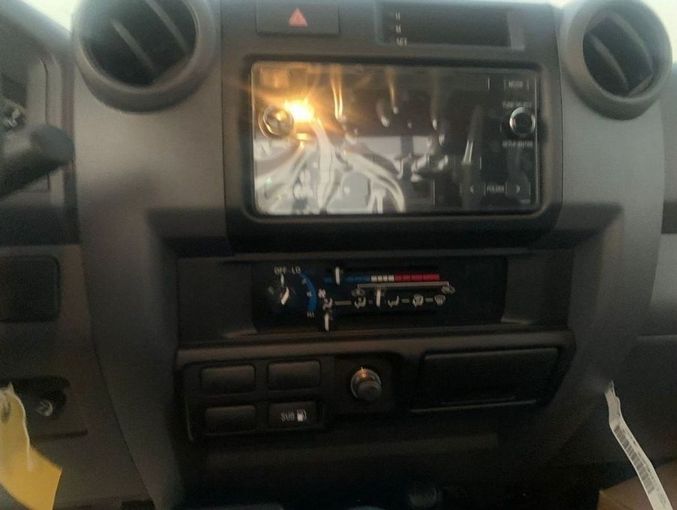 New Toyota Land Cruiser 70 Series Facelift, 4.2 l, 2023 in Dubai by Mohamed Hakim Motors, White color. GCC Specs | AUTO.AE