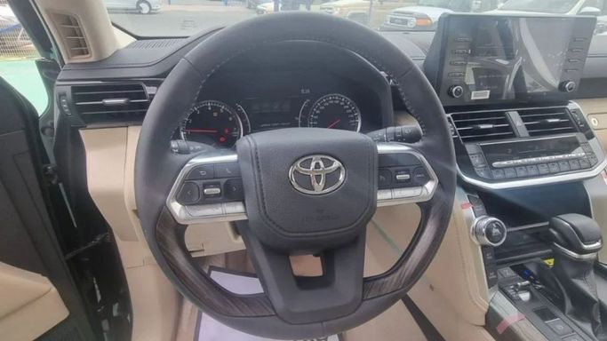 New Toyota Land Cruiser 300 Series, 3.4 l, 2023 in Dubai by Mohamed Hakim Motors, Black color. GCC Specs | AUTO.AE