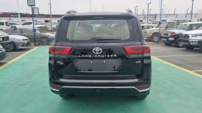 New Toyota Land Cruiser 300 Series, 3.4 l, 2023 in Dubai by Mohamed Hakim Motors, Black color. GCC Specs | AUTO.AE