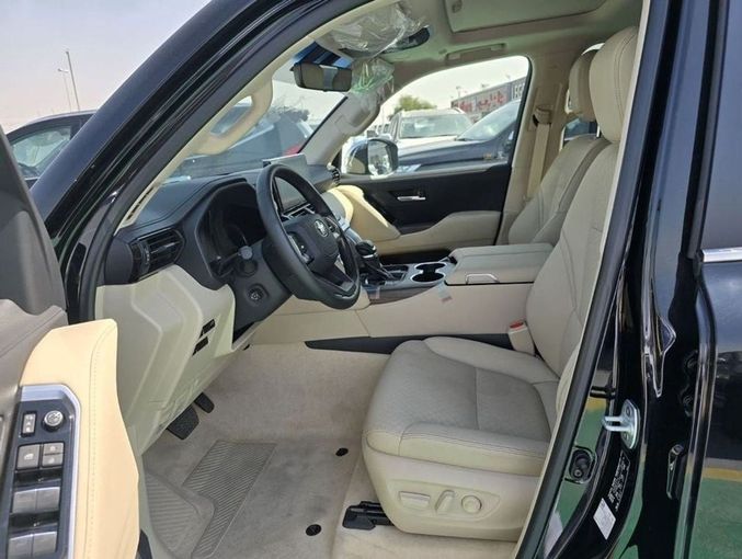 New Toyota Land Cruiser 300 Series, 3.4 l, 2025 in Dubai by Mohamed Hakim Motors, Black color. European Specs | AUTO.AE