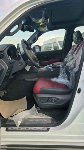 New Toyota Land Cruiser 300 Series, 3.4 l, 2025 in Dubai by Mohamed Hakim Motors, White color. GCC Specs | AUTO.AE