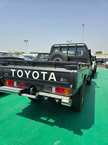New Toyota Land Cruiser 70 Series Facelift 2, 4.0 l, 2024 in Dubai by Mohamed Hakim Motors, Grey color. GCC Specs | AUTO.AE