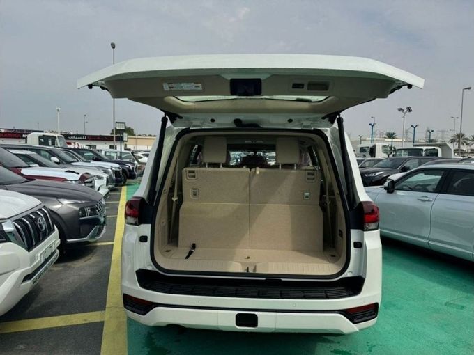New Toyota Land Cruiser 300 Series, 4.0 l, 2024 in Dubai by Mohamed Hakim Motors, White color. GCC Specs | AUTO.AE