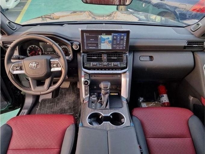 New Toyota Land Cruiser 300 Series, 3.4 l, 2023 in Dubai by Mohamed Hakim Motors, Black color. GCC Specs | AUTO.AE
