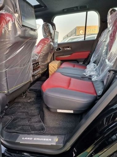 New Toyota Land Cruiser 300 Series, 3.4 l, 2023 in Dubai by Mohamed Hakim Motors, Black color. GCC Specs | AUTO.AE