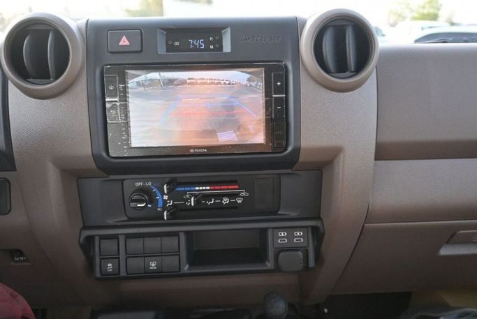 New Toyota Land Cruiser 70 Series Facelift 2, 4.5 l, 2024 in Dubai by Mohamed Hakim Motors, White color. GCC Specs | AUTO.AE