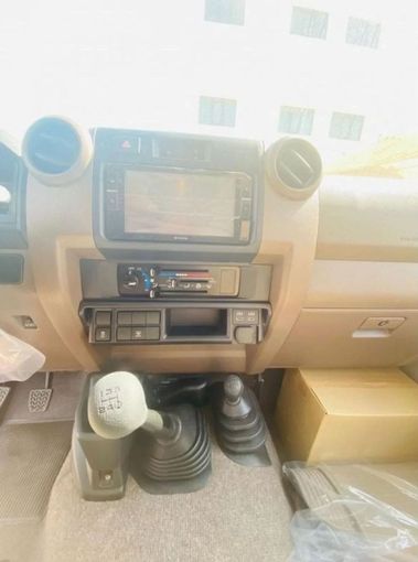 New Toyota Land Cruiser 70 Series Facelift 2, 4.5 l, 2024 in Dubai by Mohamed Hakim Motors, White color. GCC Specs | AUTO.AE
