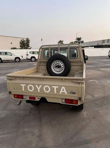 New Toyota Land Cruiser 70 Series Facelift 2, 4.5 l, 2024 in Dubai by Mohamed Hakim Motors, Beige color. GCC Specs | AUTO.AE