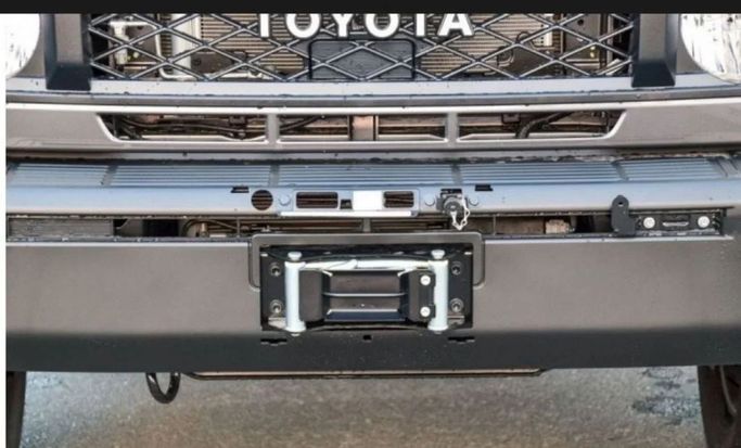 New Toyota Land Cruiser 70 Series Facelift 2, 2.8 l, 2024 in Dubai by Mohamed Hakim Motors, Black color. GCC Specs | AUTO.AE