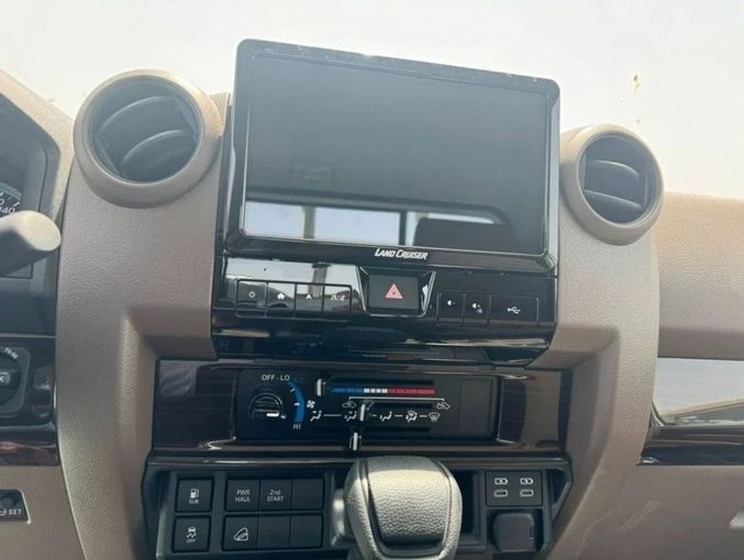 New Toyota Land Cruiser 70 Series Facelift 2, 2.8 l, 2024 in Dubai by Mohamed Hakim Motors, White color. GCC Specs | AUTO.AE