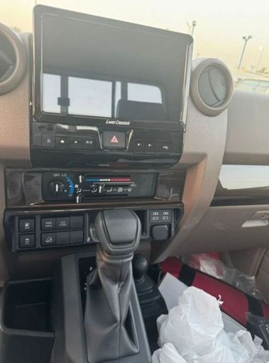 New Toyota Land Cruiser 70 Series Facelift 2, 2.8 l, 2024 in Dubai by Mohamed Hakim Motors, Beige color. GCC Specs | AUTO.AE