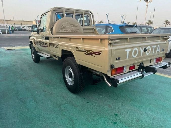 New Toyota Land Cruiser 70 Series Facelift 2, 2.8 l, 2024 in Dubai by Mohamed Hakim Motors, Beige color. GCC Specs | AUTO.AE
