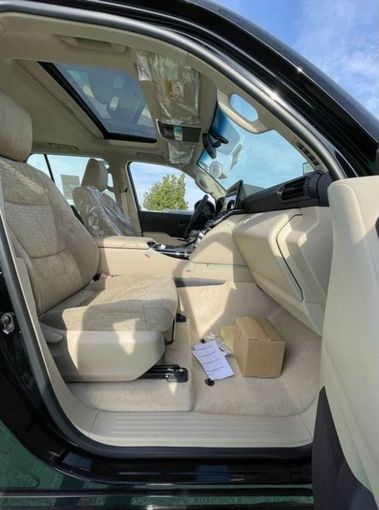 New Toyota Land Cruiser 300 Series, 3.4 l, 2023 in Dubai by Mohamed Hakim Motors, White color. GCC Specs | AUTO.AE