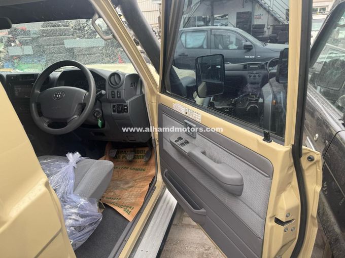 Used Toyota Land Cruiser 70 Series Facelift, 4.5 l, 2021 in Dubai by Alhamd Motors, Beige color. Other | AUTO.AE