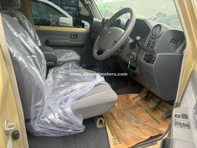 Used Toyota Land Cruiser 70 Series Facelift, 4.5 l, 2021 in Dubai by Alhamd Motors, Beige color. Other | AUTO.AE
