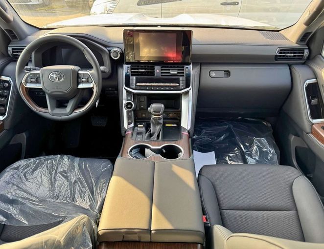 New Toyota Land Cruiser 300 Series, 4.0 l, 2025 in Dubai by SK Motors, Black color. GCC Specs | AUTO.AE