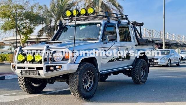 Used Toyota Land Cruiser 70 Series Facelift, 4.5 l, 2018 in Dubai by Alhamd Motors, Silver color. Other | AUTO.AE