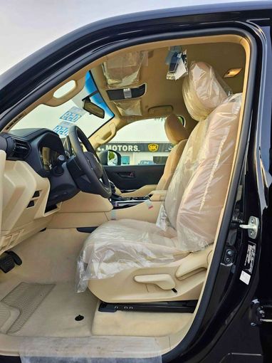 New Toyota Land Cruiser 300 Series, 3.3 l, 2024 in Dubai by SK Motors, Black color. GCC Specs | AUTO.AE