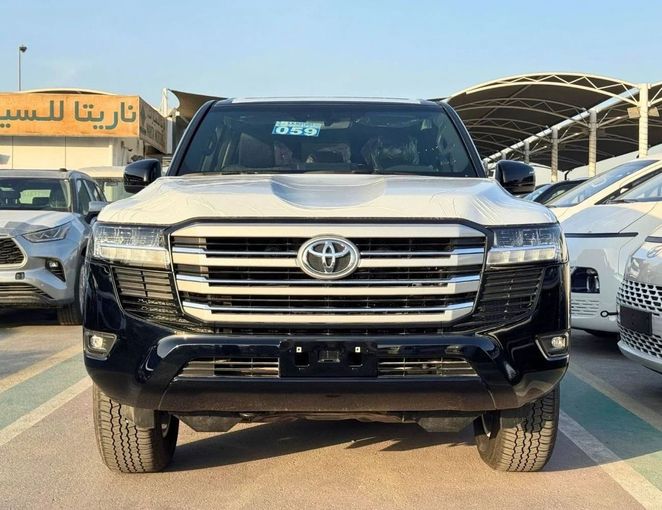 New Toyota Land Cruiser 300 Series, 3.4 l, 2025 in Dubai by SK Motors, Black color. GCC Specs | AUTO.AE