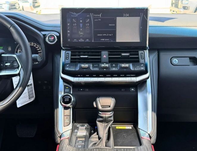 New Toyota Land Cruiser 300 Series, 3.4 l, 2024 in Dubai by SK Motors, Black color. GCC Specs | AUTO.AE