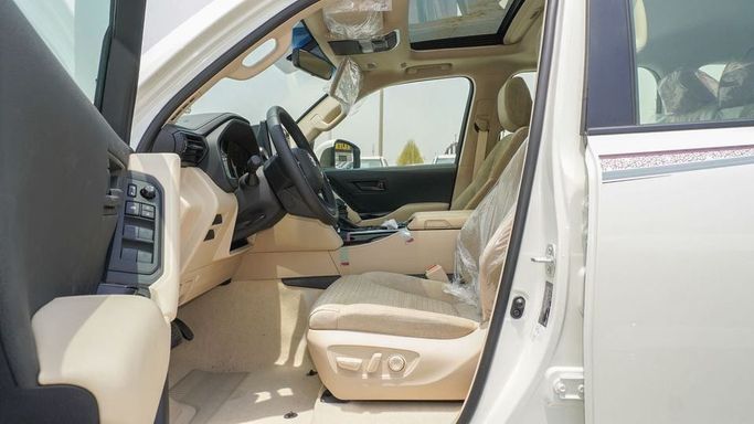 New Toyota Land Cruiser 300 Series, 3.4 l, 2025 in Dubai by Najem Motors, White color. GCC Specs | AUTO.AE