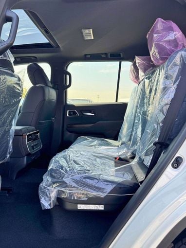 New Toyota Land Cruiser 300 Series, 3.3 l, 2025 in Dubai by SK Motors, White color. GCC Specs | AUTO.AE