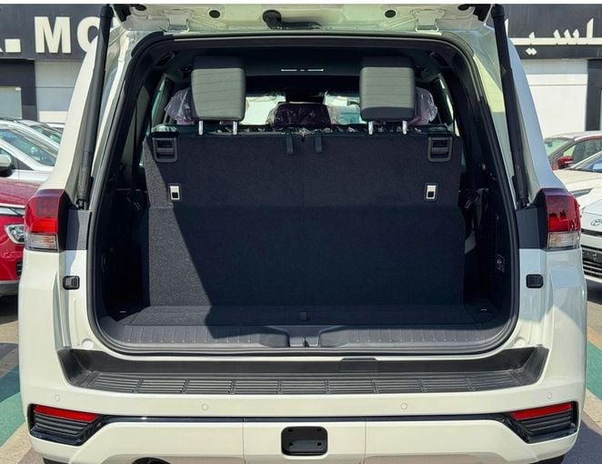 New Toyota Land Cruiser 300 Series, 3.3 l, 2025 in Dubai by SK Motors, White color. GCC Specs | AUTO.AE