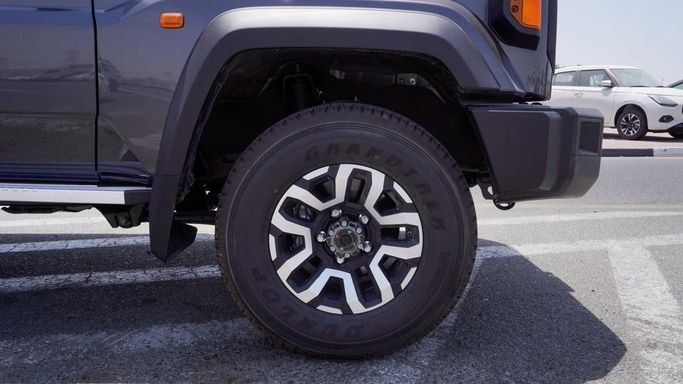 New Toyota Land Cruiser 70 Series Facelift 2, 4.0 l, 2025 in Dubai by Najem Motors, Grey color. GCC Specs | AUTO.AE
