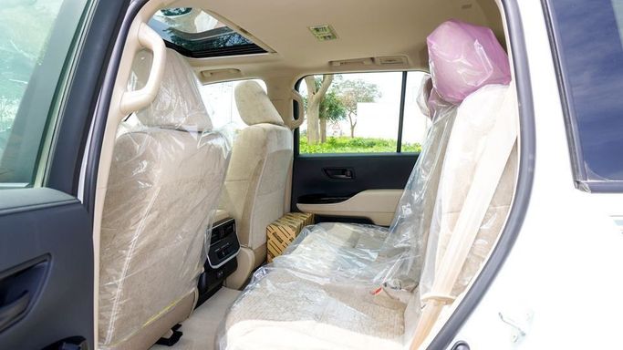 New Toyota Land Cruiser 300 Series, 3.4 l, 2024 in Dubai by Najem Motors, White color. GCC Specs | AUTO.AE