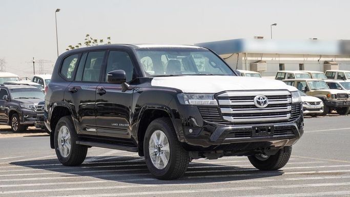 New Toyota Land Cruiser 300 Series, 3.4 l, 2025 in Dubai by Najem Motors, Black color. GCC Specs | AUTO.AE