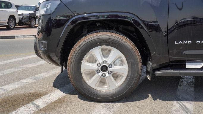 New Toyota Land Cruiser 300 Series, 3.4 l, 2025 in Dubai by Najem Motors, Black color. GCC Specs | AUTO.AE