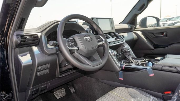 New Toyota Land Cruiser 300 Series, 3.4 l, 2025 in Dubai by Najem Motors, Black color. GCC Specs | AUTO.AE