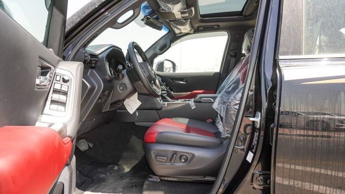 New Toyota Land Cruiser 300 Series, 3.4 l, 2024 in Dubai by Najem Motors, Black color. GCC Specs | AUTO.AE