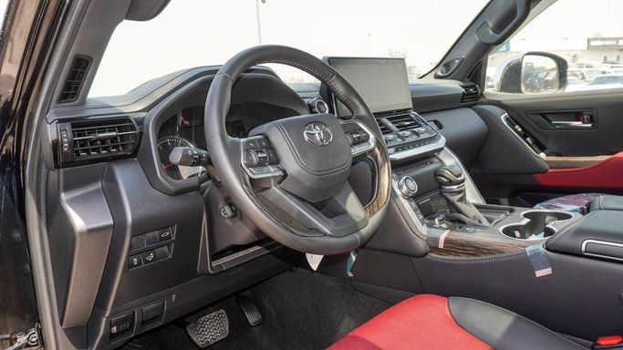 New Toyota Land Cruiser 300 Series, 3.4 l, 2024 in Dubai by Najem Motors, Black color. GCC Specs | AUTO.AE