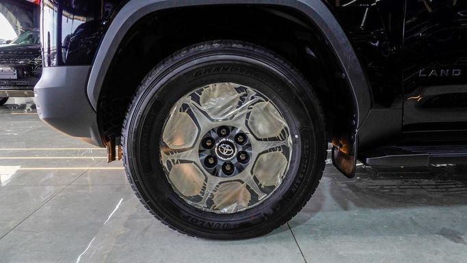 New Toyota Land Cruiser 300 Series, 3.4 l, 2024 in Dubai by Najem Motors, Black color. GCC Specs | AUTO.AE