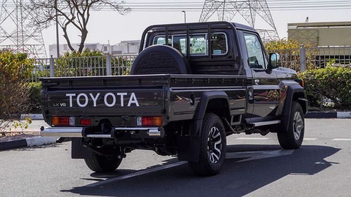 New Toyota Land Cruiser 70 Series Facelift 2, 4.0 l, 2024 in Dubai by Najem Motors, Grey color. GCC Specs | AUTO.AE