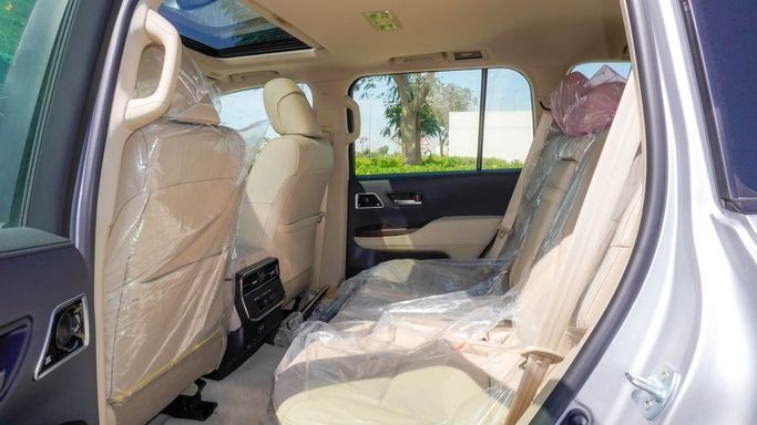 New Toyota Land Cruiser 300 Series, 3.4 l, 2024 in Dubai by Najem Motors, White color. GCC Specs | AUTO.AE