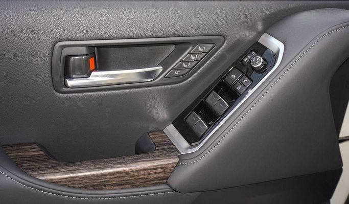 New Toyota Land Cruiser 300 Series, 3.4 l, 2024 in Dubai by Najem Motors, White color. GCC Specs | AUTO.AE