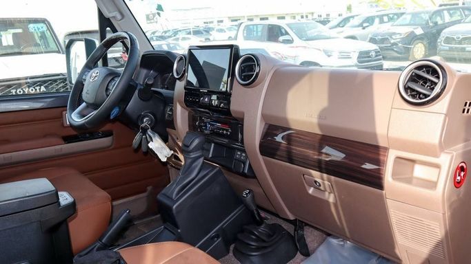 New Toyota Land Cruiser 70 Series Facelift 2, 4.0 l, 2024 in Dubai by Najem Motors, Black color. GCC Specs | AUTO.AE
