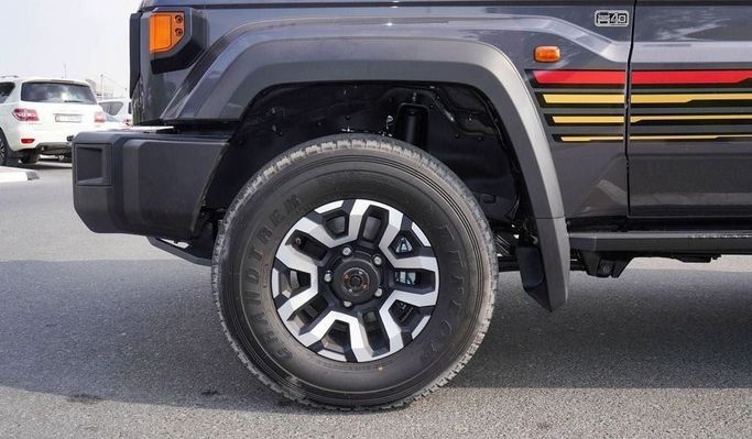 New Toyota Land Cruiser 70 Series Facelift 2, 4.0 l, 2025 in Dubai by Najem Motors, Grey color. GCC Specs | AUTO.AE