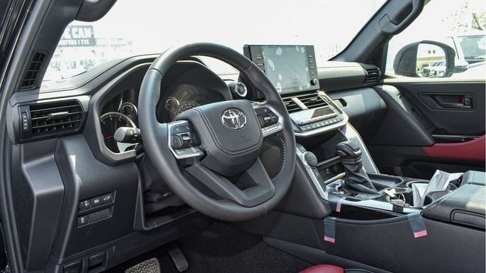 New Toyota Land Cruiser 300 Series, 4.0 l, 2024 in Dubai by Najem Motors, Black color. GCC Specs | AUTO.AE