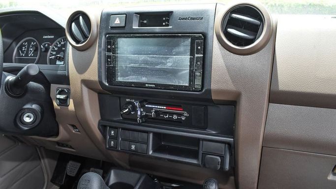New Toyota Land Cruiser 70 Series Facelift, 4.5 l, 2023 in Dubai by Najem Motors, White color. GCC Specs | AUTO.AE