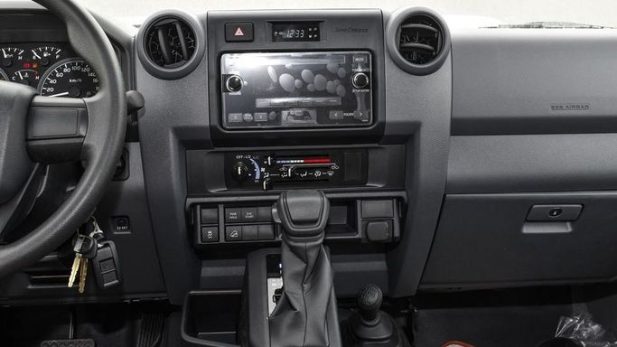 New Toyota Land Cruiser 70 Series Facelift 2, 4.0 l, 2024 in Dubai by Najem Motors, Black color. GCC Specs | AUTO.AE
