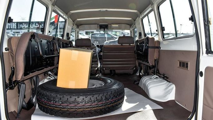 New Toyota Land Cruiser 70 Series Facelift 2, 2.8 l, 2024 in Dubai by Najem Motors, White color. GCC Specs | AUTO.AE