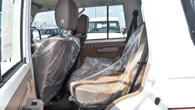 New Toyota Land Cruiser 70 Series Facelift 2, 4.5 l, 2024 in Dubai by Najem Motors, White color. GCC Specs | AUTO.AE
