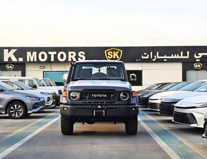 New Toyota Land Cruiser 70 Series Facelift 2, 2.8 l, 2025 in Dubai by SK Motors, Grey color. Other | AUTO.AE