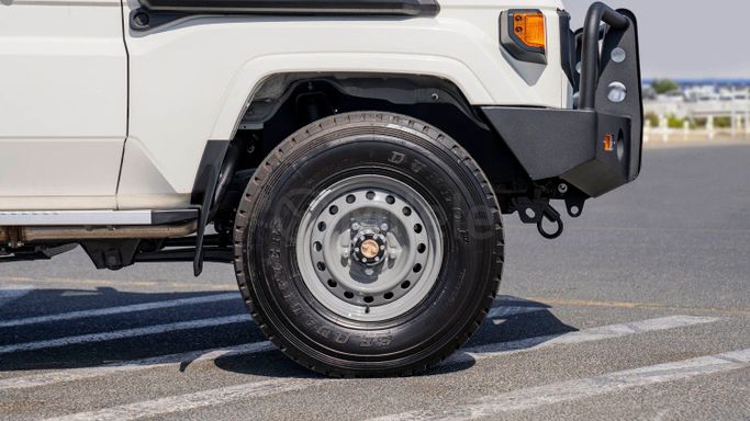 New Toyota Land Cruiser 70 Series Facelift 2, 4.5 l, 2025 in Dubai by Milele, White color. Other | AUTO.AE