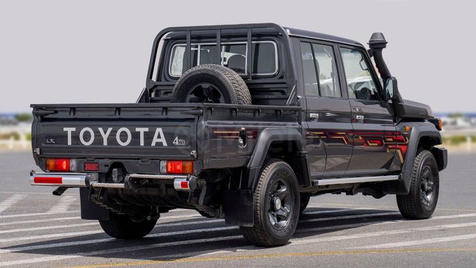 New Toyota Land Cruiser 70 Series Facelift 2, 2.8 l, 2024 in Dubai by Milele, Grey color. Other | AUTO.AE