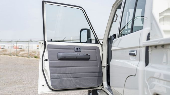 New Toyota Land Cruiser 70 Series Facelift 2, 4.0 l, 2025 in Dubai by Milele, White color. Other | AUTO.AE